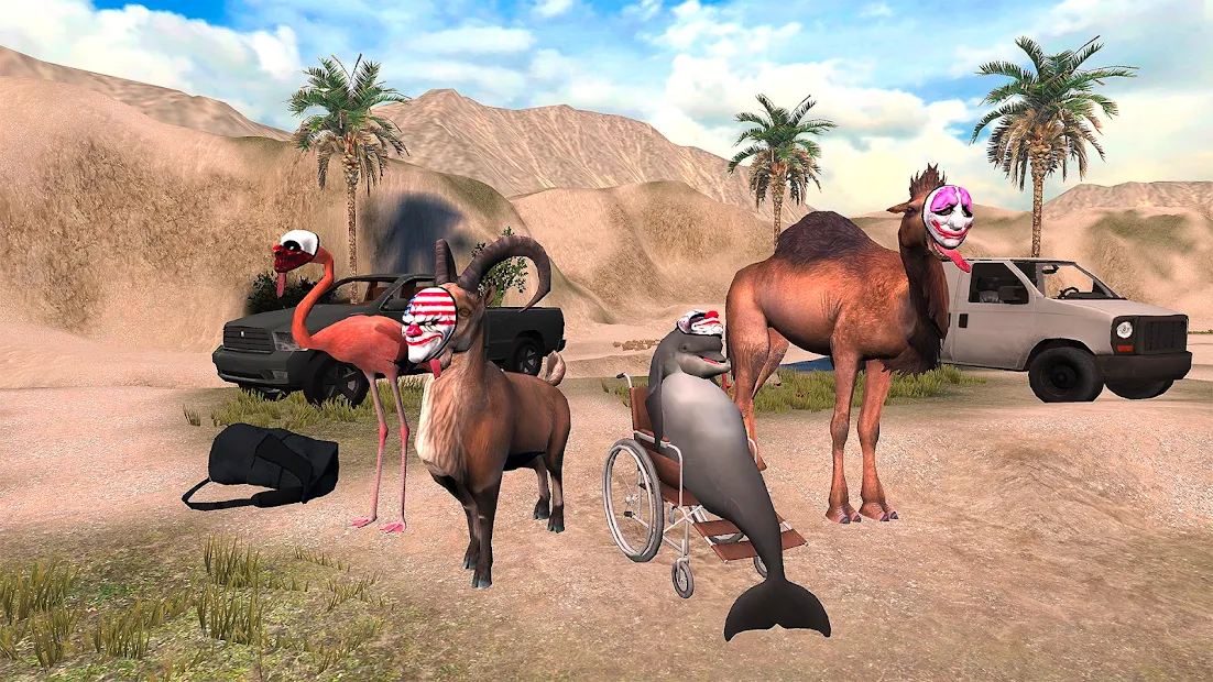 Download Goat Simulator Payday android on PC