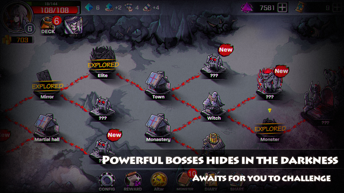 Download Lophis Roguelike Card Rpg Game Darkest Dungeon On Pc Gameloop Official