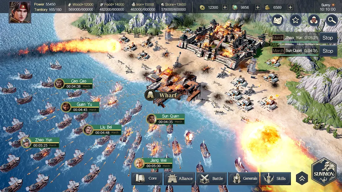Download Play Epic War Thrones On Pc With Gameloop Emulator Gameloop Game Center