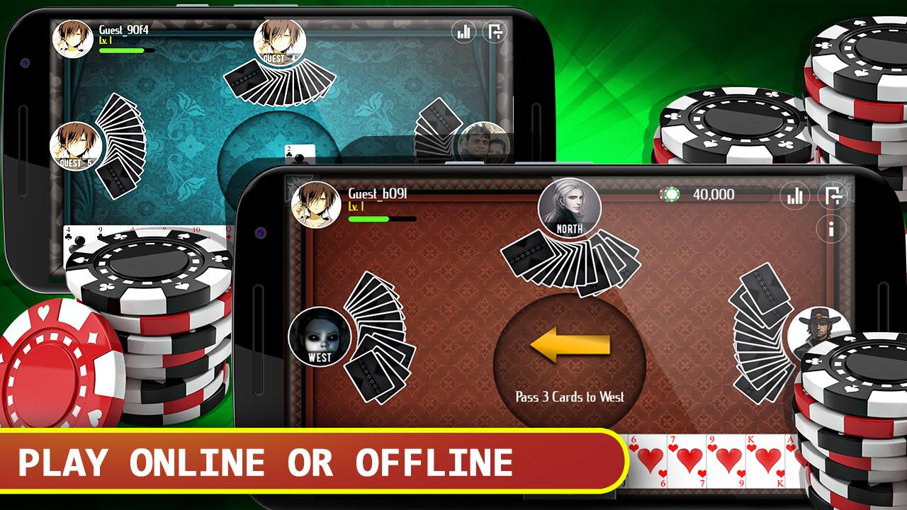 free offline hearts card game download for windows 7