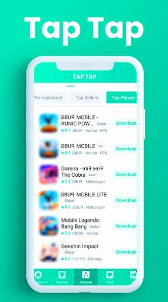 tap tap app download for pc