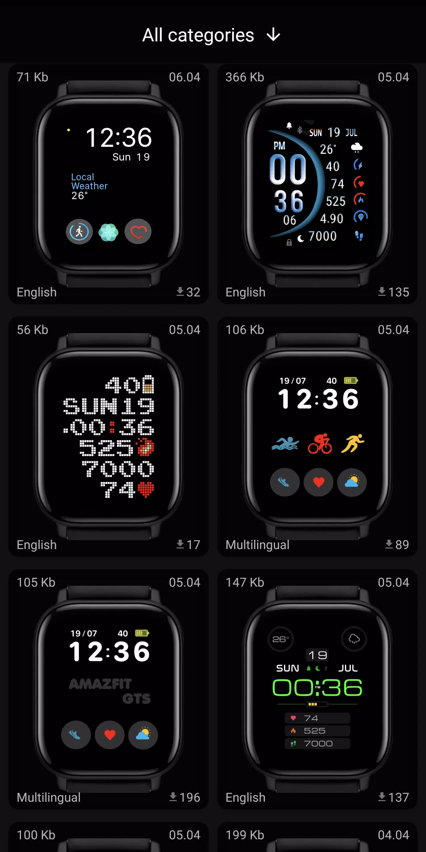 Descargar Amazfit GTS 2 WatchFaces en PC | GameLoop Oficial