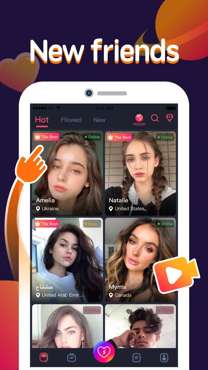 Download HiChat - Live Video Chat on PC | GameLoop Official