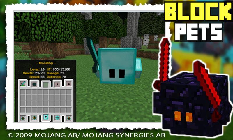 Skachat Block Pets Mod For Mcpe Blokk Na Pk Oficialnyj Predstavitel Gameloop