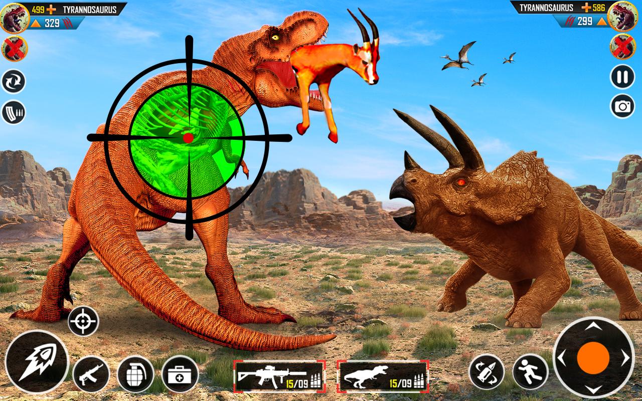 Download Dino Hunter Zoo Hunting Games On Pc Gameloop Official