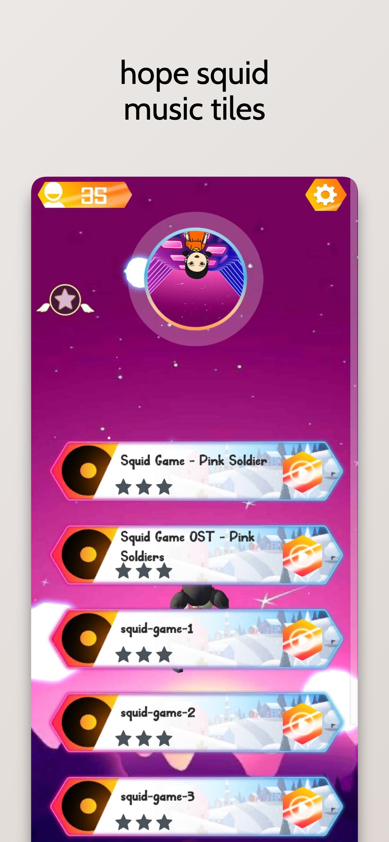 Download Squid Game 2 Hop Tiles Music android on PC