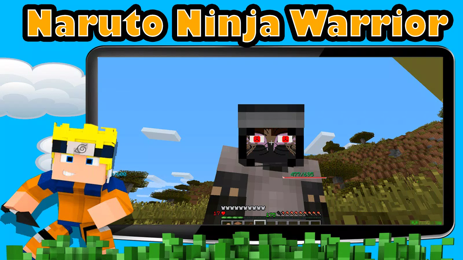 Download 🐱‍👤 Ninja Games: Naruto Warrior mod Minecraft android on PC