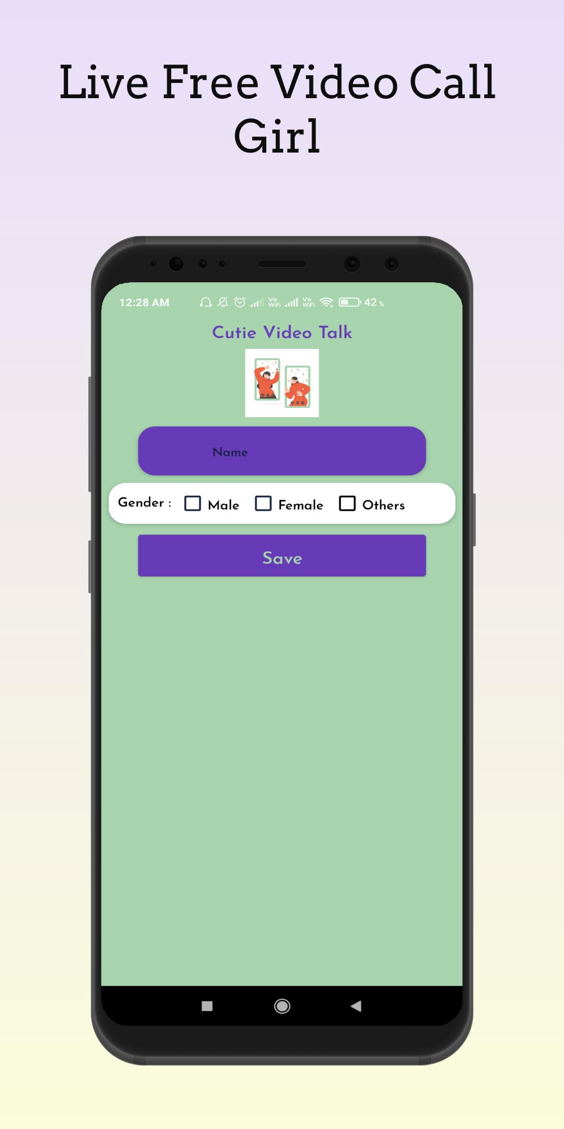Download Cutie Video Talk - Free Video Call android on PC