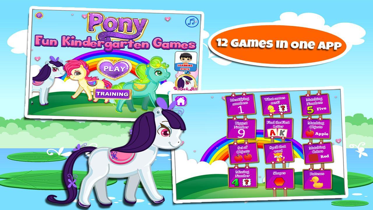 Download Fun Kindergarten Games: Pony on PC | GameLoop Official