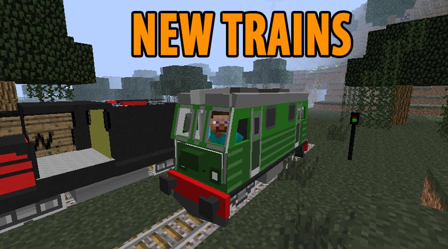 Download Trains Mod For Minecraft Pe Android On Pc