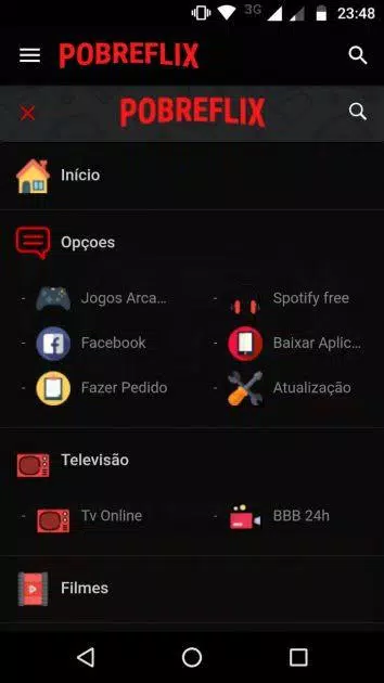 app pobreflix para android