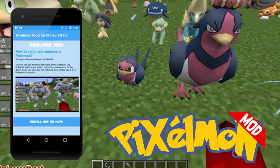 Download Pixelmon Mod Battle Mcpe Android On Pc