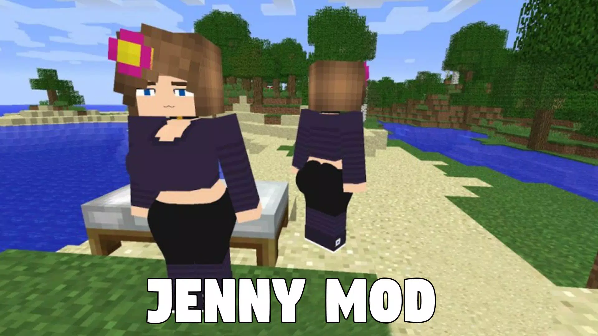Download Jenny Girl Mod Minecraft PE android on PC