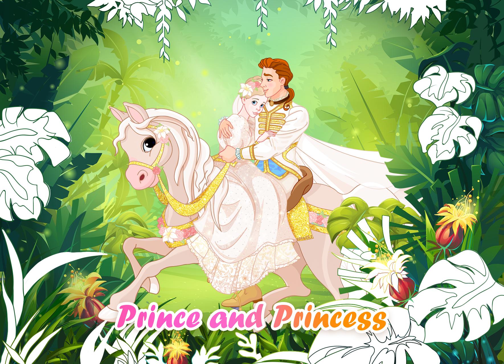 Download Princess Coloring Book Special Color by Number on PC ...
