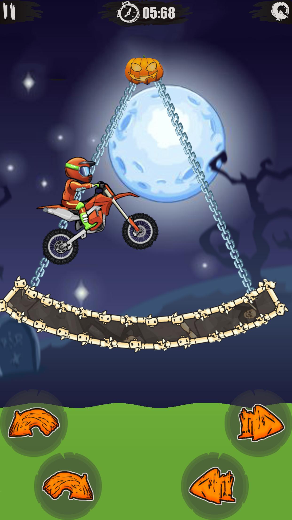 Moto x3m bike race game math playground